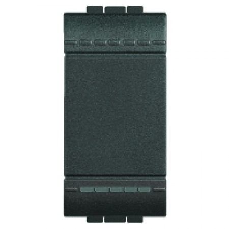 Intrerupator simplu 1 modul 16A Antracit Bticino Living Light